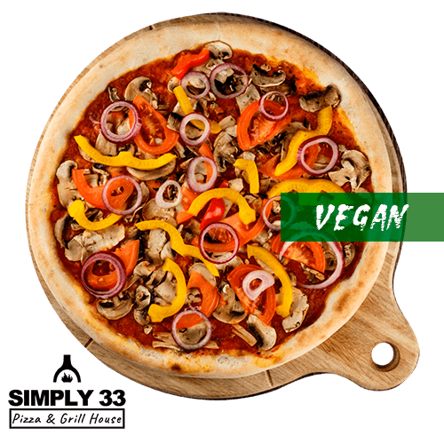Simply 33 - Vegan pizza